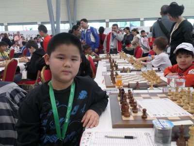 11歲華裔象棋神童獲頒美國傑出棋手成就獎（圖）