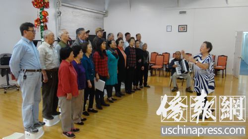 華裔老人合唱團將登南加州小春晚高曉松母親指揮