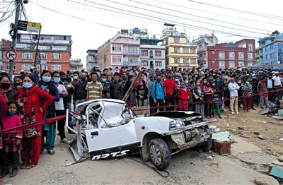 逾2500名中國公民撤離尼泊爾震區中國醫療隊救援
