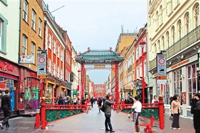 英國新中國城綻放魅力將有時抓住機遇謀發展